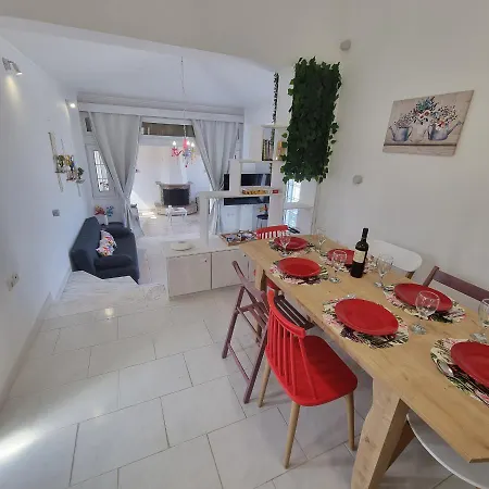 Arocaria In With Garden , Mountain And Sea View