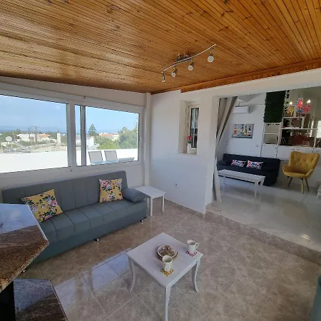 Arocaria In With Garden , Mountain And Sea View Apartment Faliraki