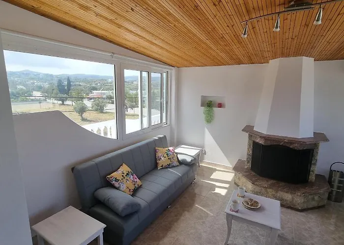 Arocaria In With Garden , Mountain And Sea View Faliraki