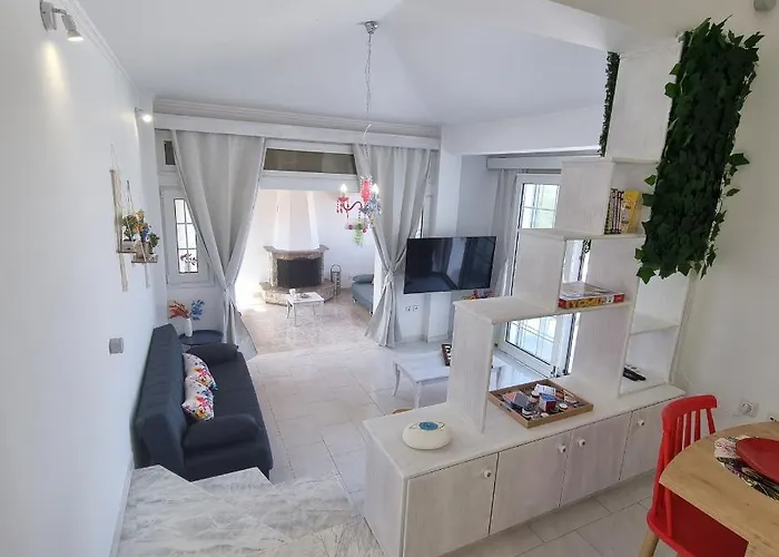 Arocaria In With Garden , Mountain And Sea View * Faliraki