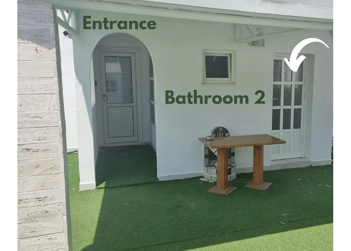 Arocaria In With Garden , Mountain And Sea View